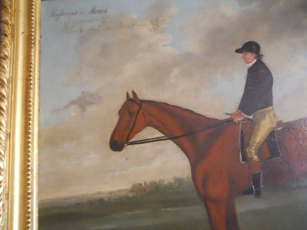 18th Century "Highflyer" Painting by John N. Sartorius