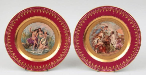 Set of Twelve Late 19th Century Royal Vienna Plates