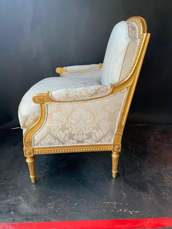 19th Century Pair of Marquis Louis XVI Chairs