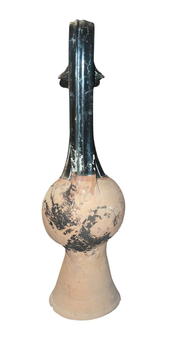 Hellenistic Canosan Figural Oinochoe (Head Vase) Apulia, Italy, 3rd C. - B.C.E.