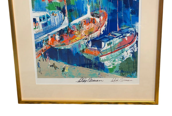 LeRoy Neiman “St. Tropez” Signed Serigraph, 1995.