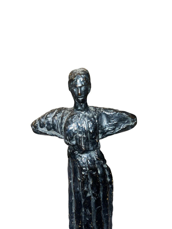 Émile-Antoine Bourdelle Bronze Statuette Representing Madeleine Charnaux.