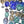 Load image into Gallery viewer, Set of Sixty Cut Crystal Colored Wine &amp; Cordial Glasses. Czech Republic Mid-20th
