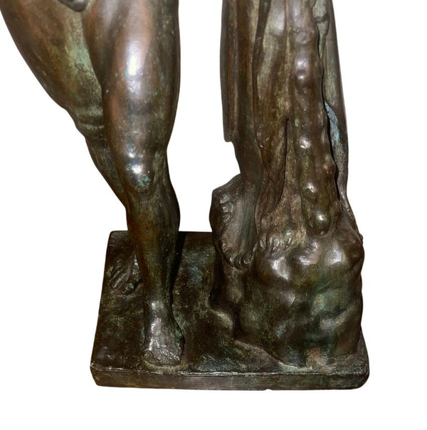 Italian Bronze Figure of Hercules, Early 20th Century