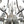 Load image into Gallery viewer, French 1950's Rock Crystal Chandelier with Silver Leaf Finish
