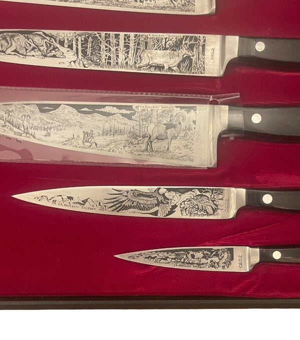 J.A. Henckels America’s Bicentennial Knife Set 1976 Limited Edition