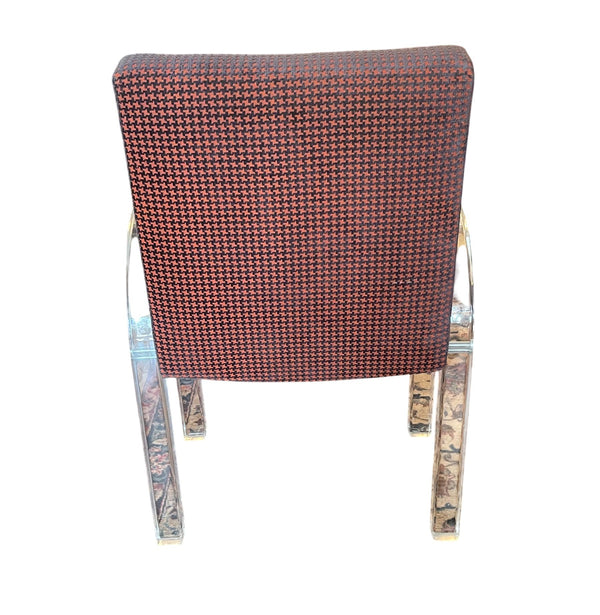 Set of Ten Charles Hollis Jones Lucite Dining Chairs, USA, 1970s
