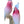 Load image into Gallery viewer, Renato Anatra Murano Glass Cockatoo Sculpture in Pink &amp; Opalescent. circa 1970's
