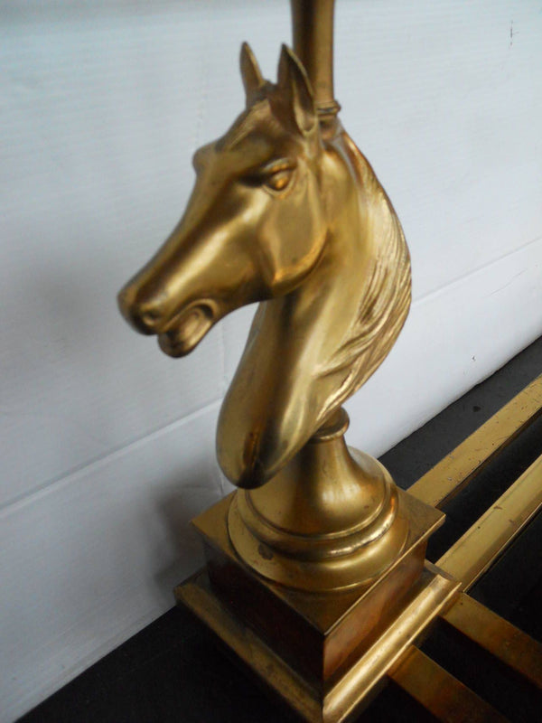 Maison Charles Horse Head Coffee Table with Clear & Tinted Glass, France, 20th C