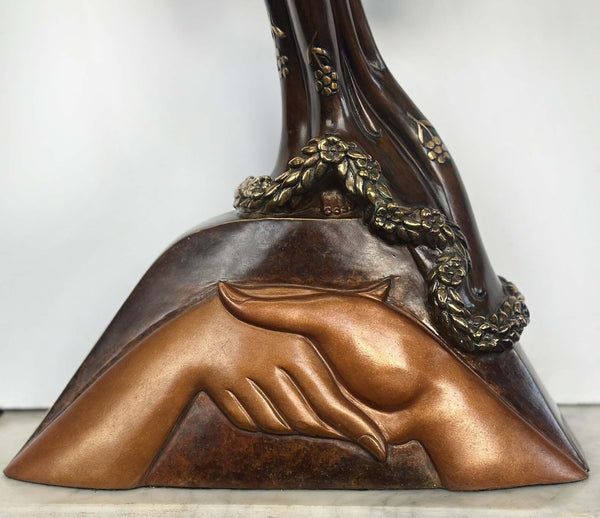 "Peace" Bronze Sculpture by Erté, 1984