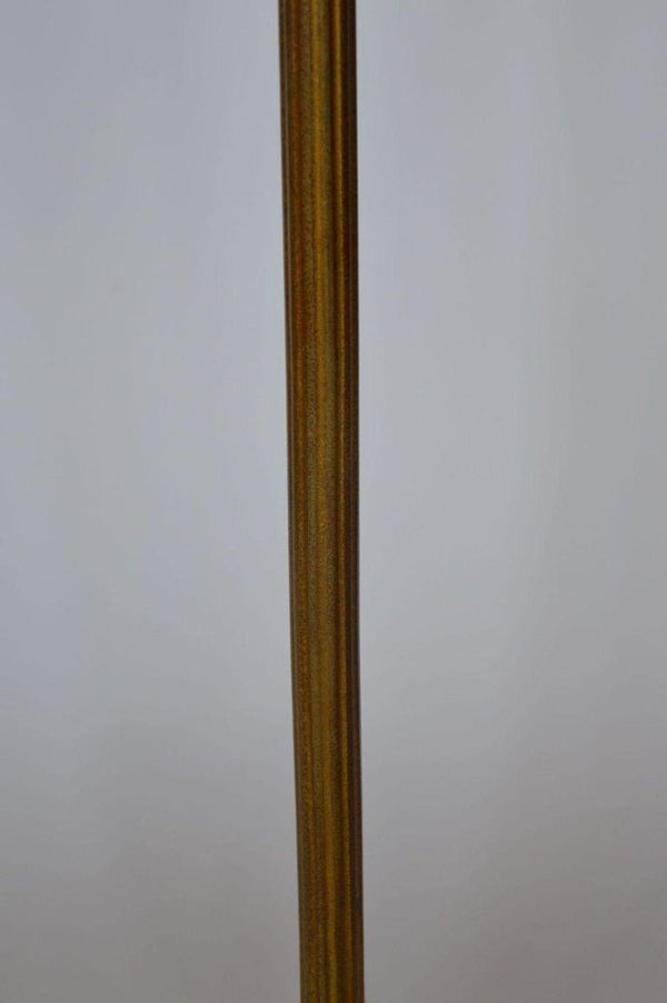 Tiffany Gilt Bronze and Damascene Favrile Aladdin Floor Lamp