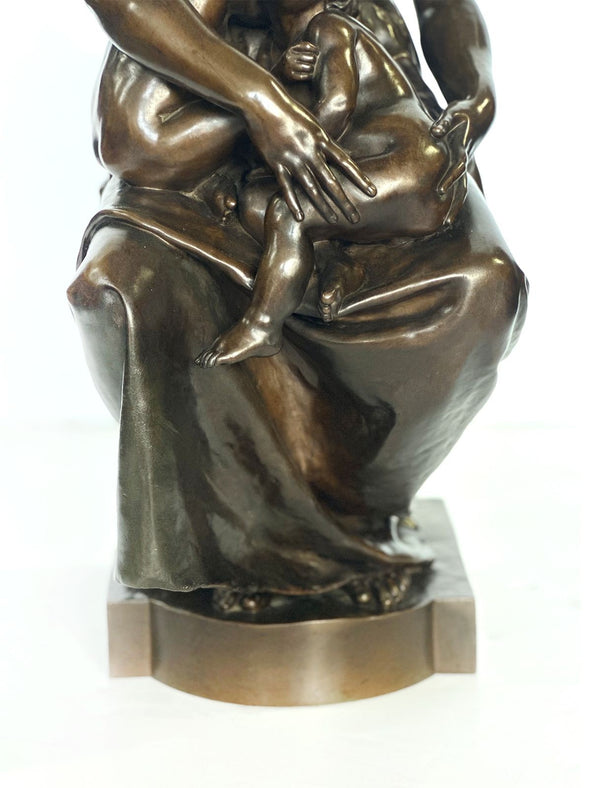"The Mother" Bronze Sculpture by P. Dubois