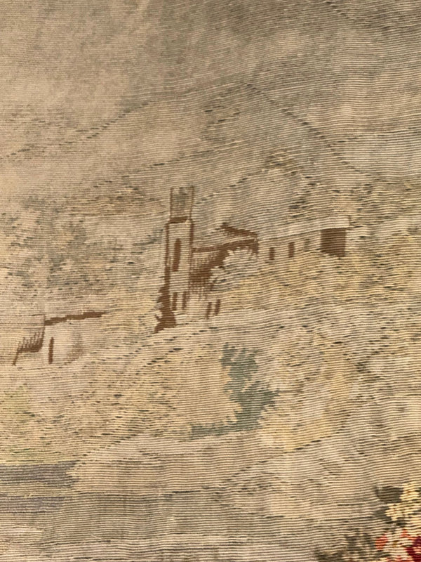 18th Century French “Spring” from Les Enfants Jardiniers Tapestry