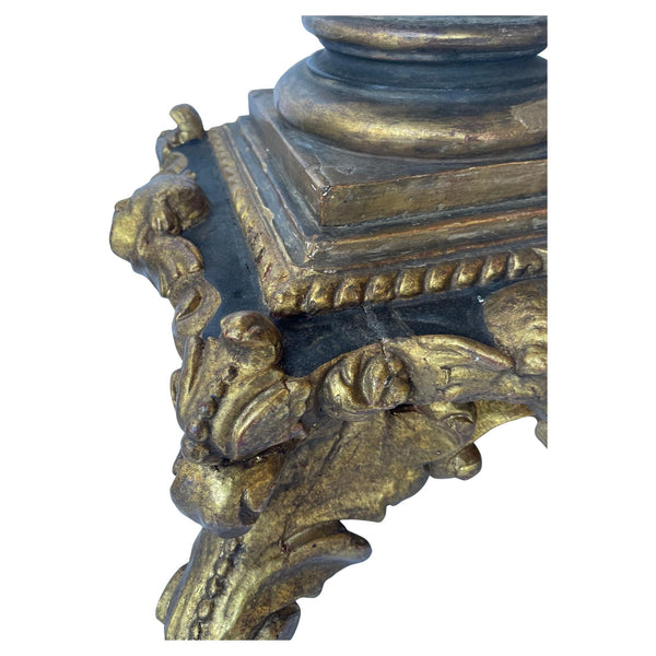 18th Century Traditional Spanish Architectural Solomonic Pedestal