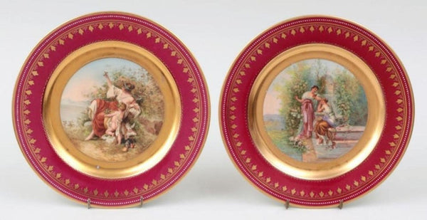 Set of Twelve Late 19th Century Royal Vienna Plates