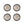 Load image into Gallery viewer, Set of Four Unique Vintage Italian Sconces w/ Clear Murano Glass, 1960’s
