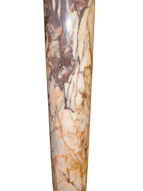 19th Century Italian Marble Bust of Sappho( Greek Lyric Poet) on Pedestal