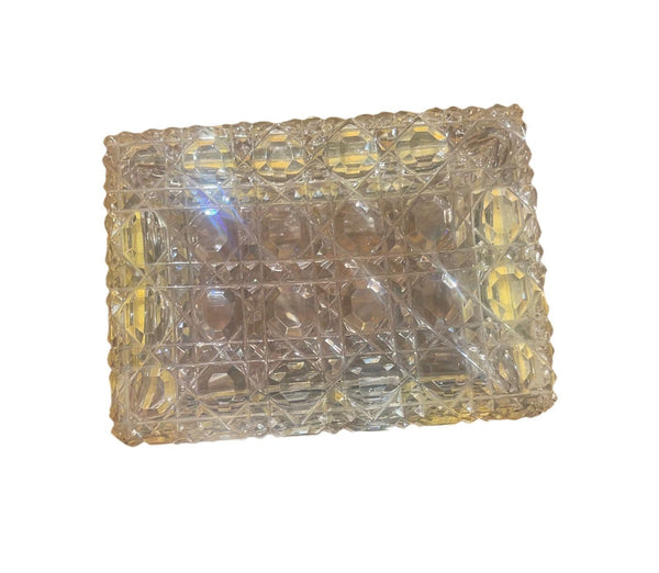 Exceptional Set of Three Baccarat Crystal Jewelry Boxes. Late 19th Century.