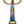 Load image into Gallery viewer, Pair of Early 20th-Century French Lapis Lazuli &amp; Gilt Bronze Obelisk Candelabras
