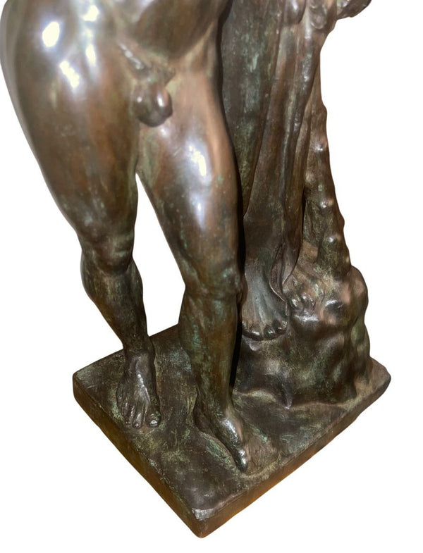 Italian Bronze Figure of Hercules, Early 20th Century