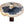 Load image into Gallery viewer, Pair Modern Petrified Wood Side Tables w/ Sculptural Metal Bases. Late 20th C.
