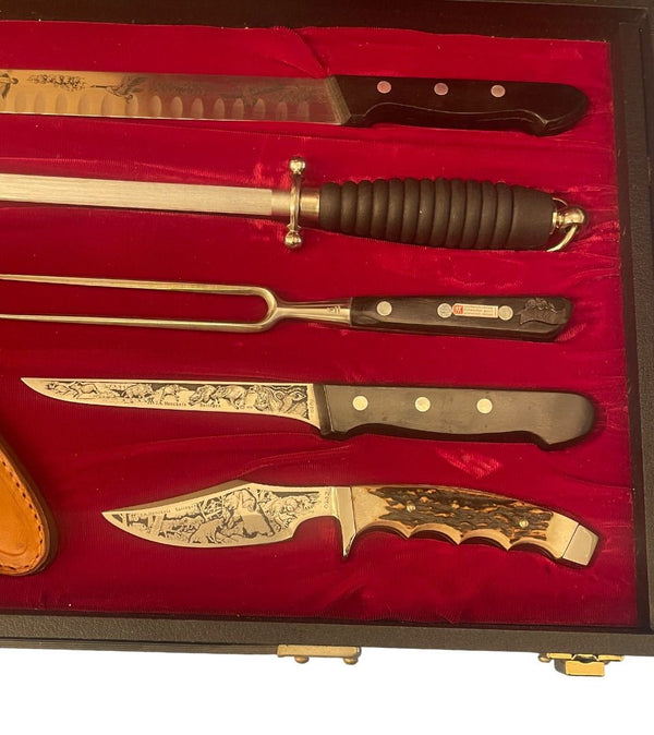 J.A. Henckels America’s Bicentennial Knife Set 1976 Limited Edition