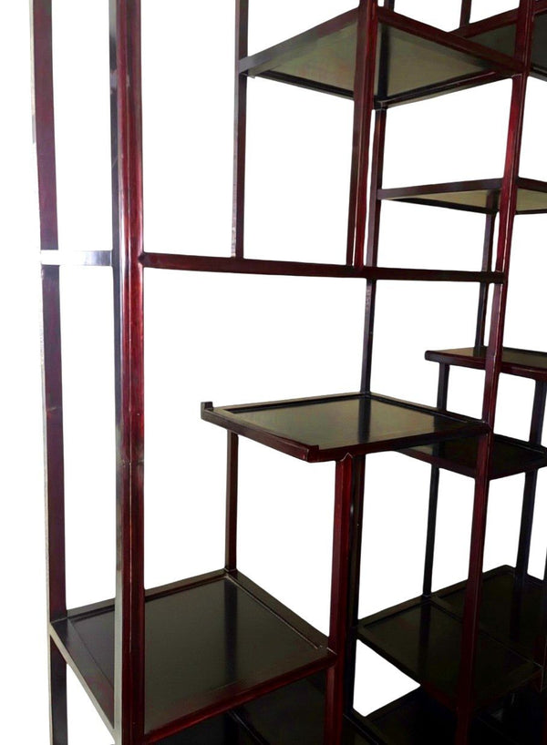 Pair of Art Deco Period Chinese Rosewood Étagères, 1920's.