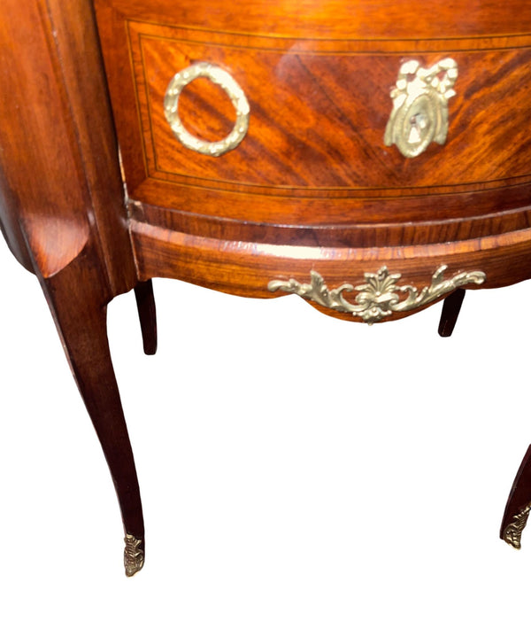 19th Century French Ormolu Mounted and Marble Bedside Commode