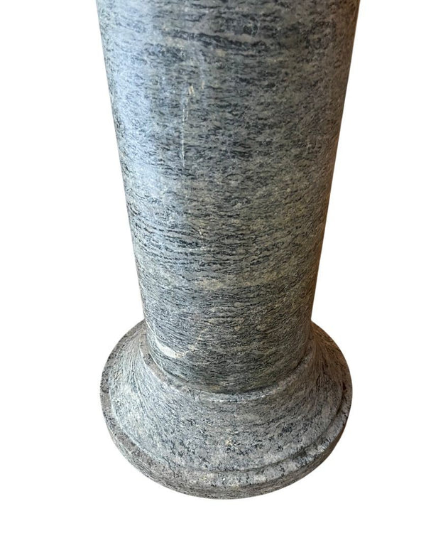 Pair of Monumental 19th-Century Italian Granite Pedestal Planters