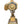 Load image into Gallery viewer, 19th Century French Champlevé Enamel Figural Mantel Clock
