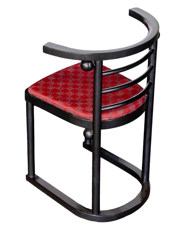 Set of Four Josef Hoffmann Fledermaus Style Chairs. Austria, 20th Century.