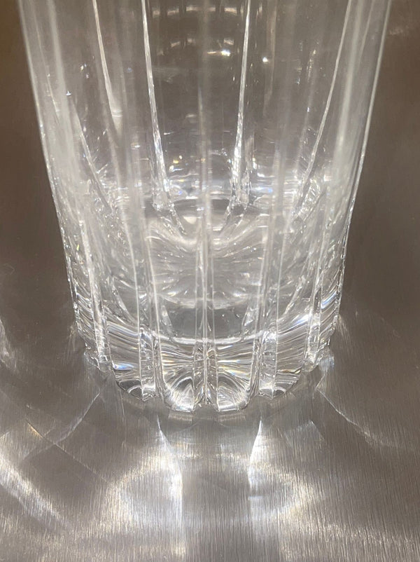 Baccarat Crystal Barware Set with Ice Bucket and Twelve Glasses. 20th Century.