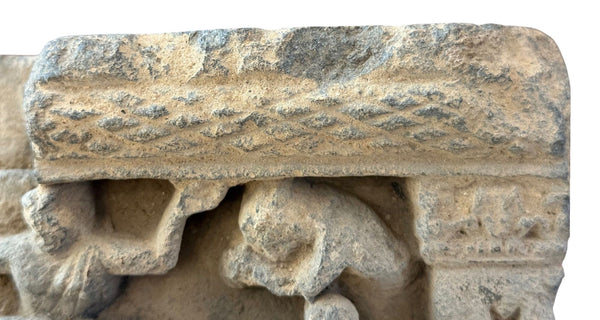 Ancient Gandharan Schist Parinirvana Relief, 2nd–4th Century AD