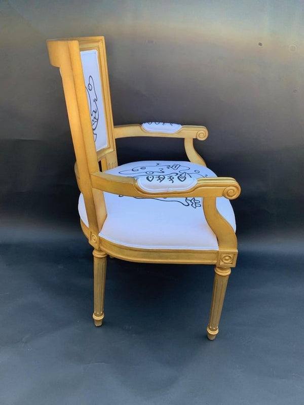 French Giltwood Chair by The Mac