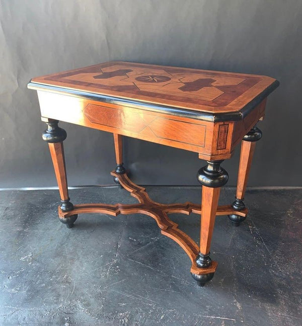 Late 19th Century Italian Parquetry Table