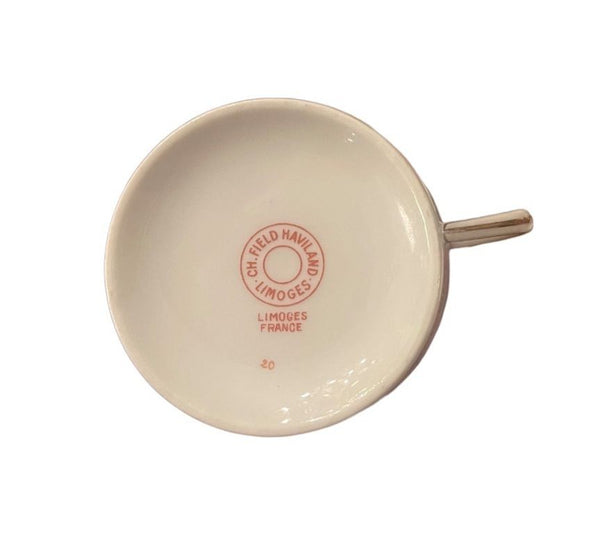 Early 20th Century Haviland Limoges France Porcelain Dinner Service for Twelve