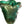 Load image into Gallery viewer, Seguso Murano Green &amp; Gold Aventurine Art Glass Vase. Mid-20th Century.

