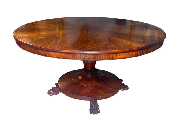 19th Century Mahogany Tilt-Top Breakfast Table