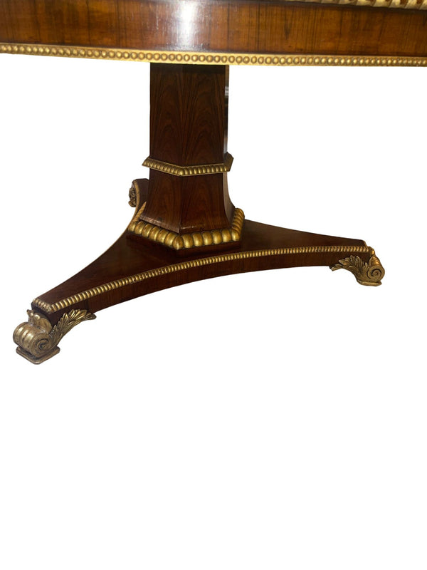 Late 19th Century English Pedestal Table