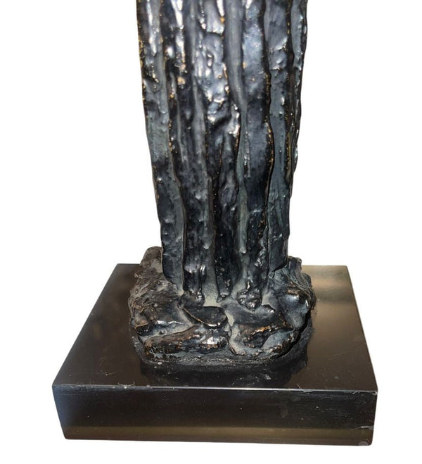 Émile-Antoine Bourdelle Bronze Statuette Representing Madeleine Charnaux.