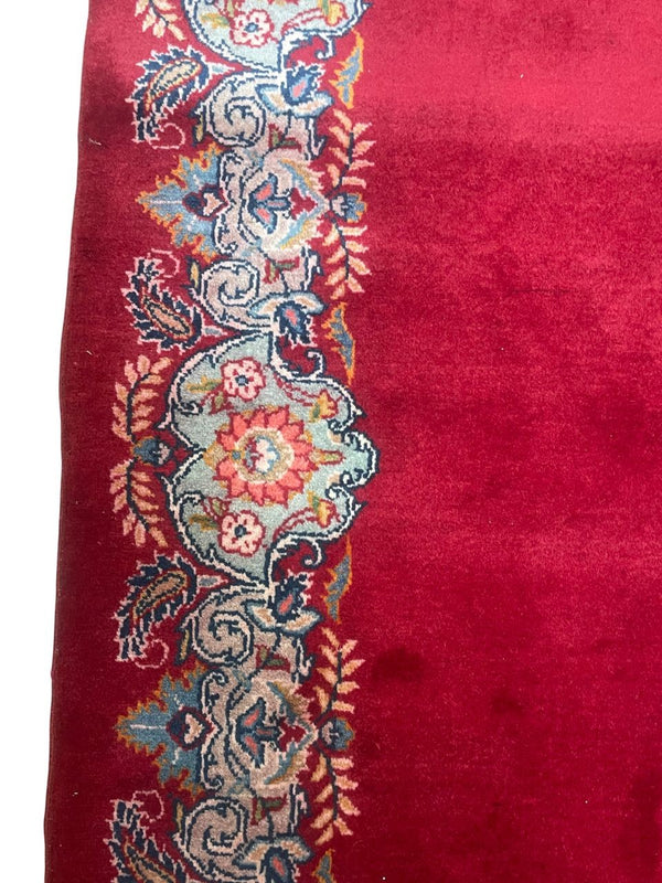 Persian Kirman (Kerman) Runner, South Persia (Modern-Day Iran), Circa 1930's.