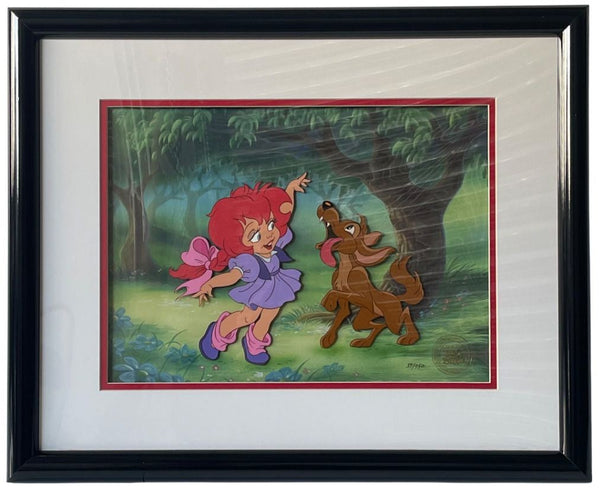 Limited Edition Set of Six Hand Painted Artwork "The Tale of Tillie's Dragon"