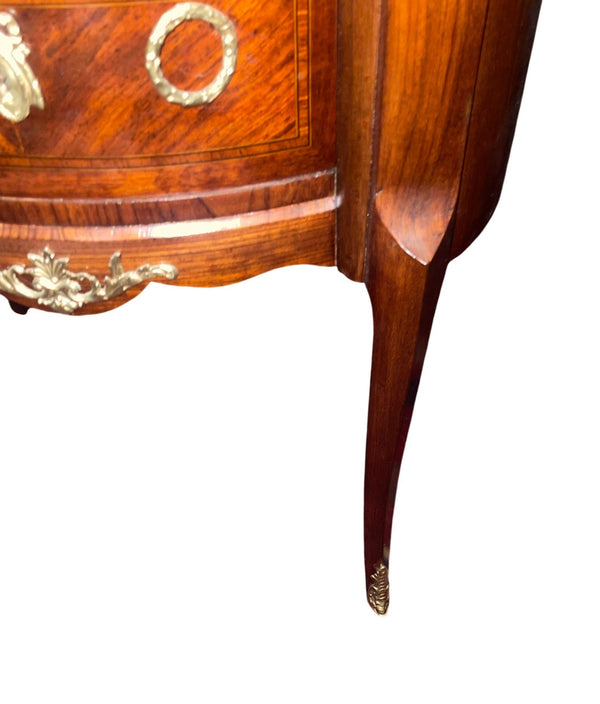 19th Century French Ormolu Mounted and Marble Bedside Commode