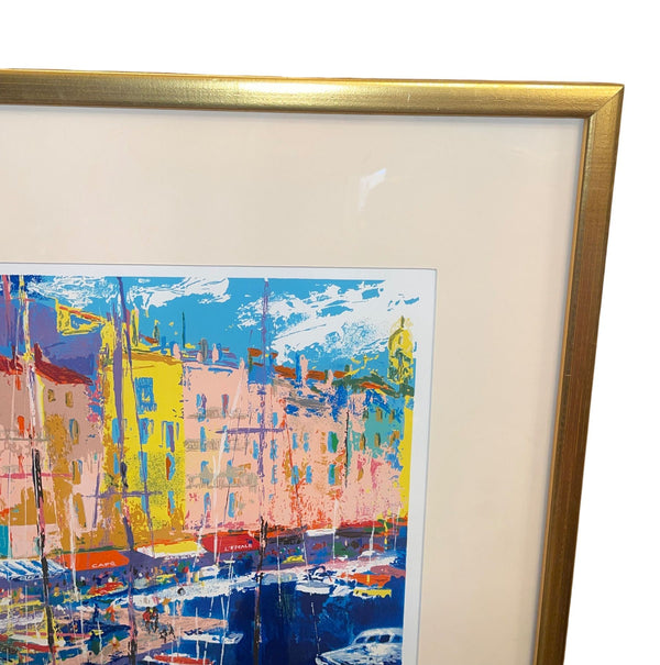 LeRoy Neiman “St. Tropez” Signed Serigraph, 1995.