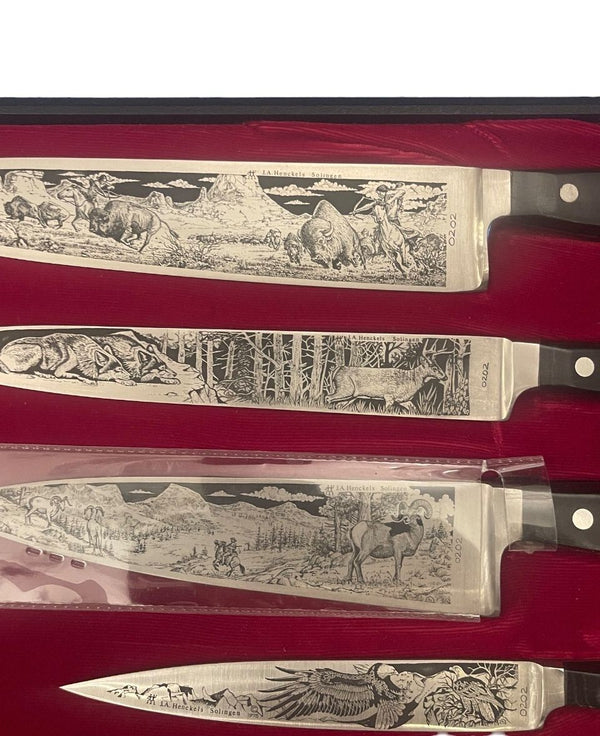 J.A. Henckels America’s Bicentennial Knife Set 1976 Limited Edition