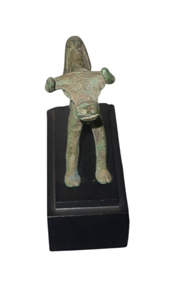 Miniature Greek Archaic Bronze Bull (Published) – Greece, ca. 7th Century BCE
