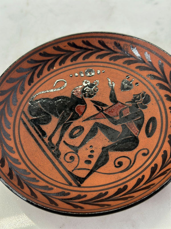 Late 19th Century Greek Ceramic Attic Ware Set