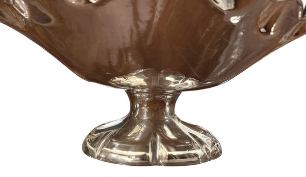 Pair of Damar 925 Sterling Silver Floral Centerpiece Bowls, 20th Century.