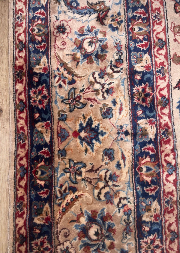 Vintage Yezd Carpet South Persia Mid-20th Century // 14' ft