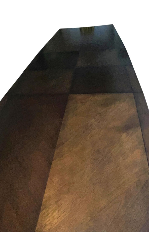 Maurice Bailey for Monteverdi Young—Long Dining Table w/ Twelve Chairs, USA1950s